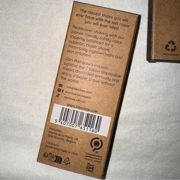 Bambaw Single Blade Razor Bundle - shaving essential - Picture 11 of 14